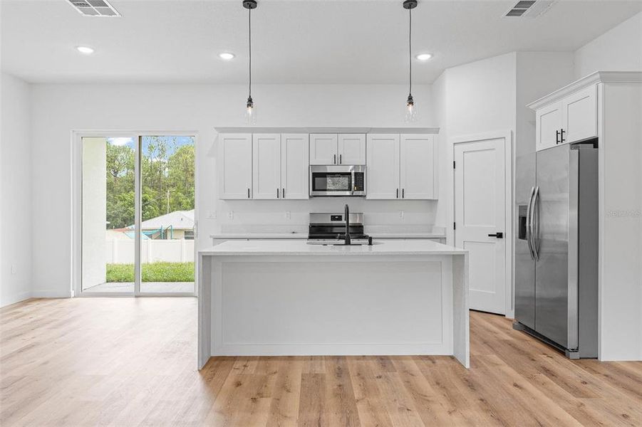 Furnished interior view inside a new home in , Citrus Springs (Image 12).
