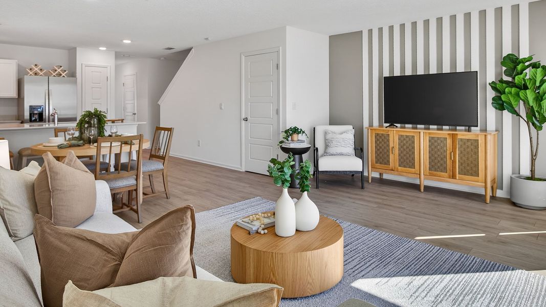 Representative furnished interior of a home built from the Sage by D.R. Horton in Corsair, Middleburg (Image 14).