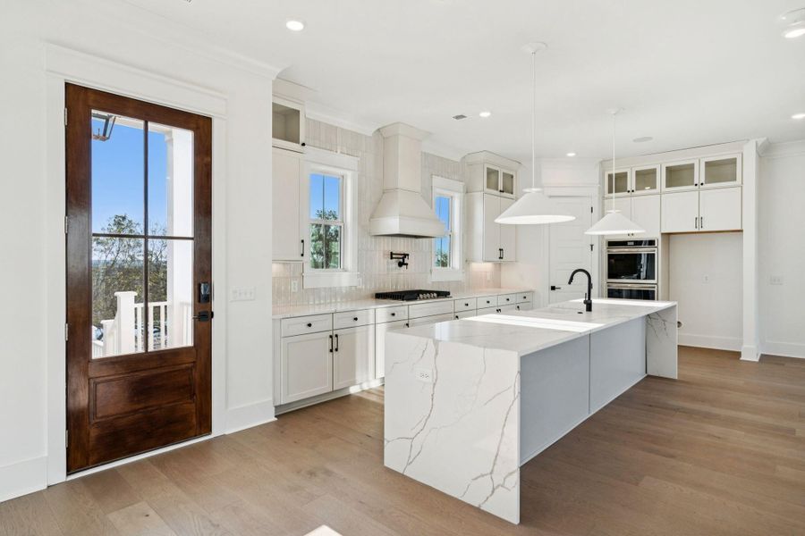 Furnished interior view inside a new home in Overlook at Copahee Sound, Awendaw (Image 17).