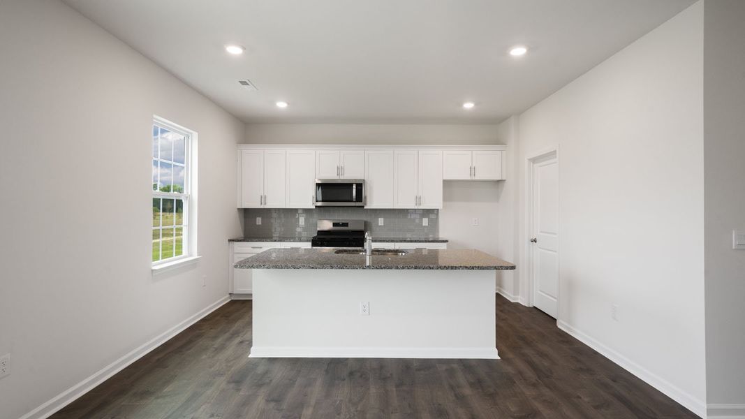 Furnished interior view inside a new home in Ridgewood Farms, Winterville (Image 6). Furnished interior view inside a new home in Ridgewood Farms, Winterville (Image 6).