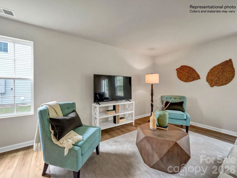 Furnished interior view inside a new home in Cleveland Hill, Shelby (Image 3).