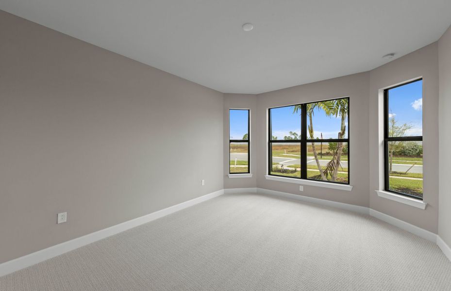 Spacious, unfurnished interior of a new home in Arbor Oaks, North Port (Image 15). Spacious, unfurnished interior of a new home in Arbor Oaks, North Port (Image 15).