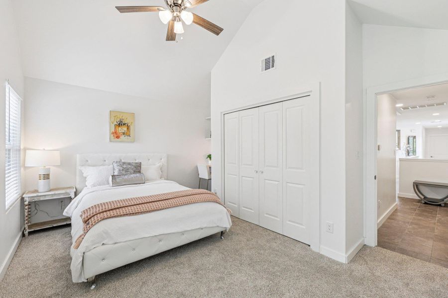 Furnished interior view inside a new home in , Wimberley (Image 16).