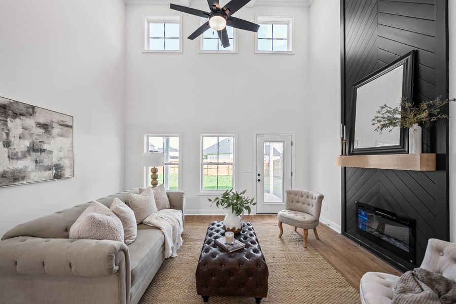 Furnished interior view inside a new home in Summerfield, Clarksville (Image 19).