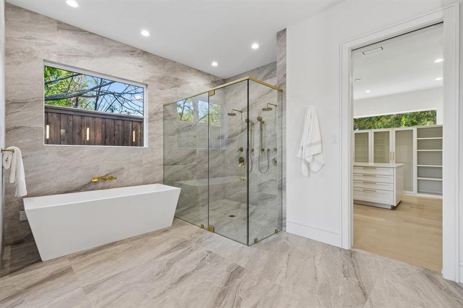 Furnished interior view inside a new home in , Dallas (Image 15).