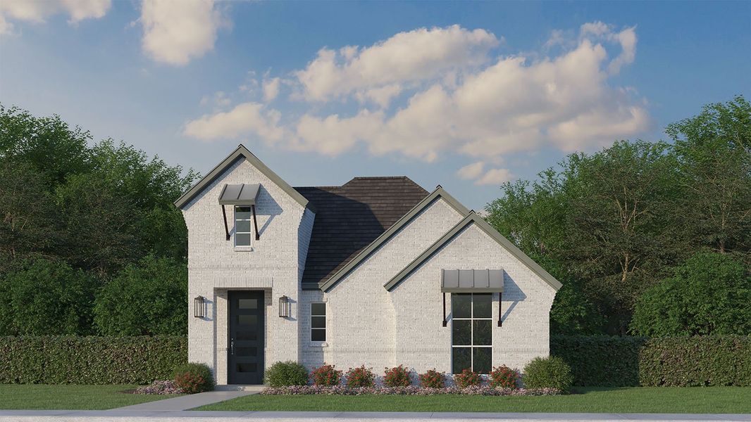 Plan 1450 Elevation F