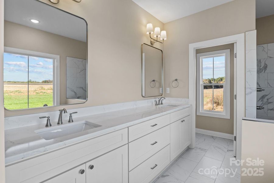 Furnished interior view inside a new home in , Olin (Image 9). Furnished interior view inside a new home in , Olin (Image 9).