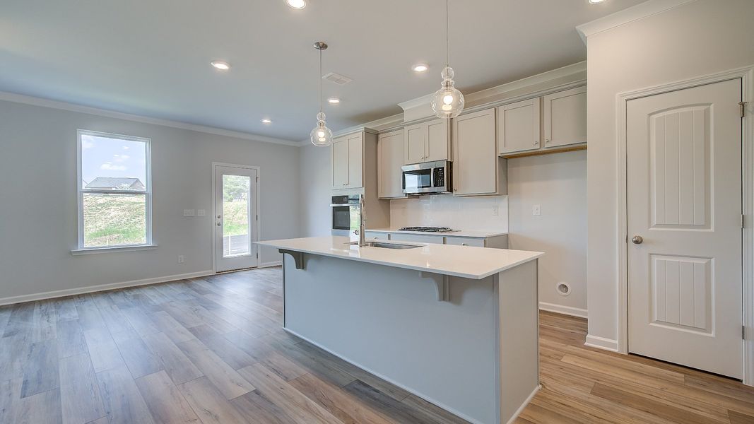 Furnished interior view inside a new home in Langley Overlook, Loganville (Image 8).