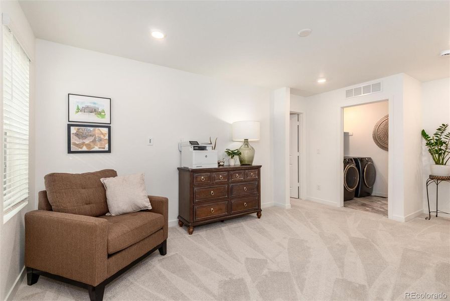 Furnished interior view inside a new home in , Parker (Image 41).
