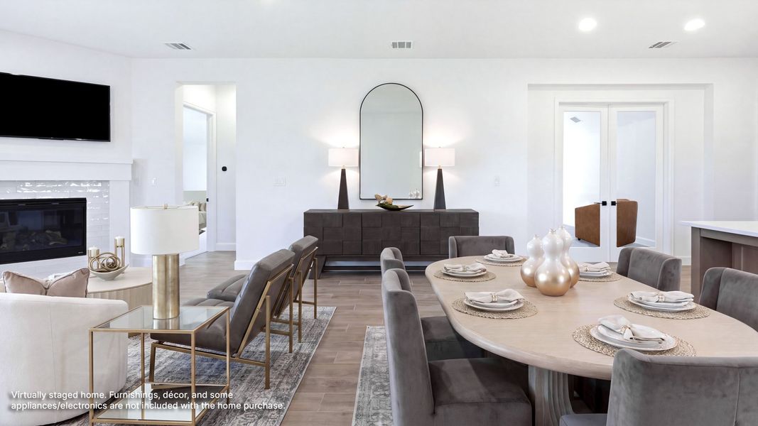 Furnished interior view inside a new home in Hillstead, Lavon (Image 8).