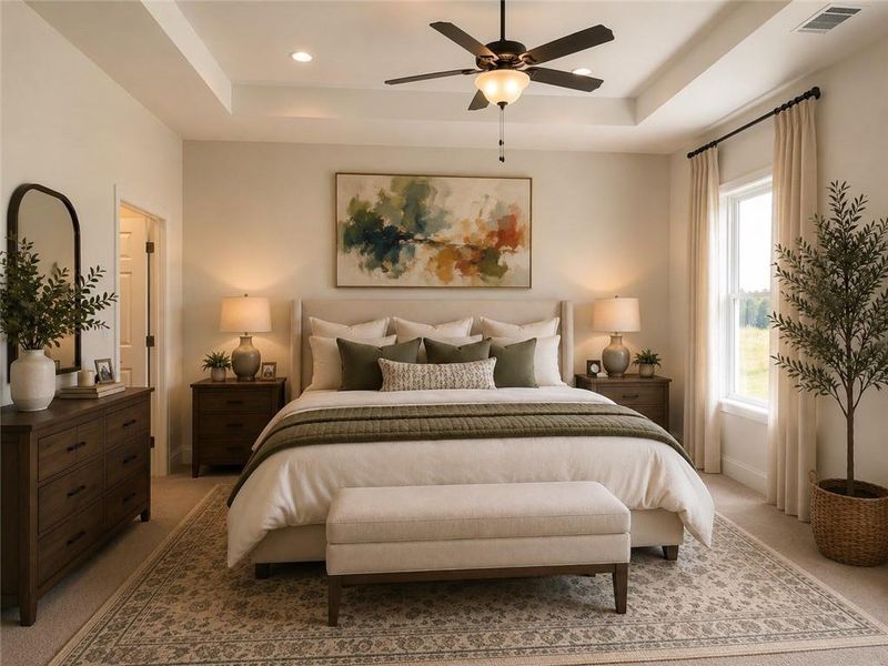 Furnished interior view inside a new home in , Gainesville (Image 16). Furnished interior view inside a new home in , Gainesville (Image 16).