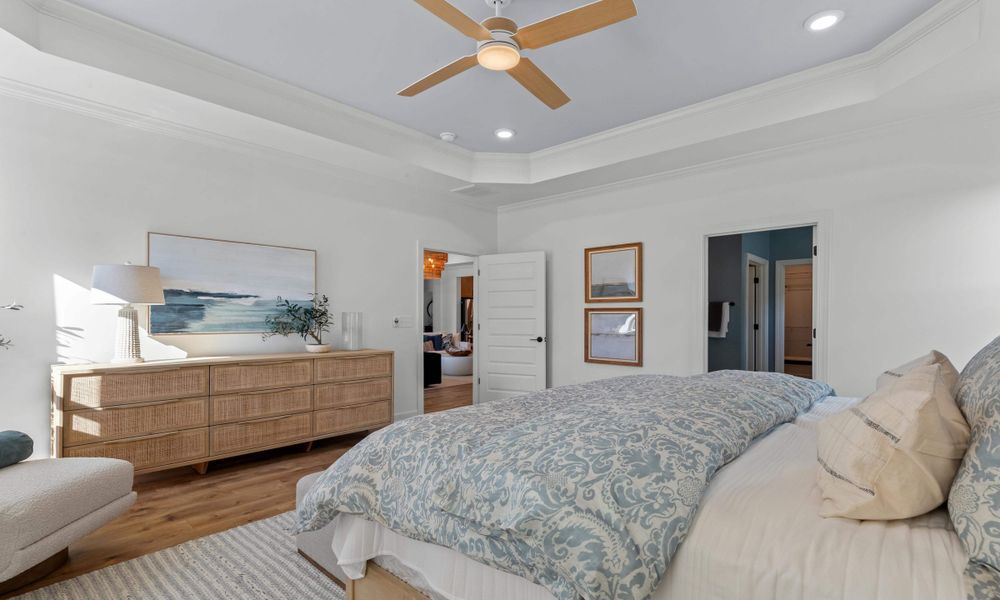 Representative furnished interior of a home built from the The Surfrider by Chesapeake Homes in The Willows, Loris (Image 20).