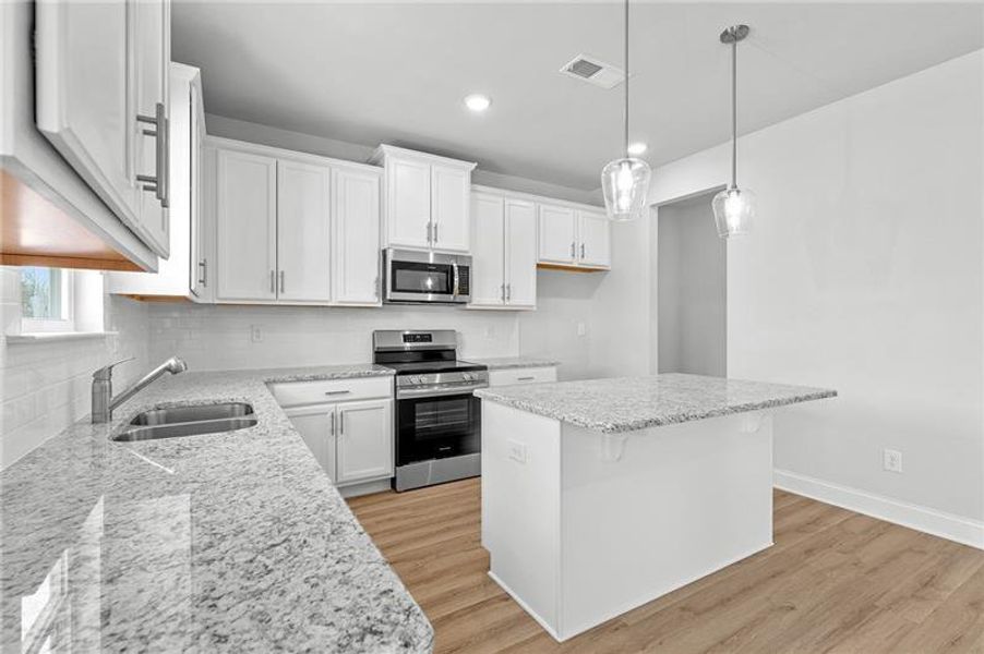 Furnished interior view inside a new home in , Homer (Image 8). Furnished interior view inside a new home in , Homer (Image 8).