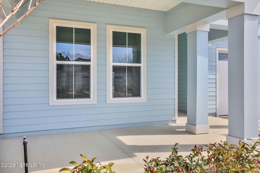 Exterior details and patio area of a home in Veranda Bay, Flagler Beach (Image 3).