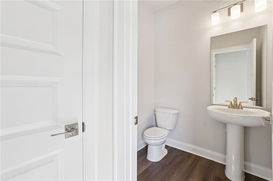 Furnished interior view inside a new home in Hemingway - Highland Series, Cumming (Image 8).