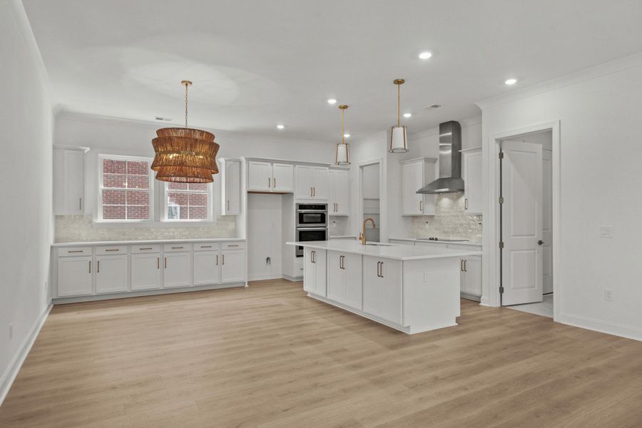 Furnished interior view inside a new home in Creek Pointe, Moncks Corner (Image 3). Furnished interior view inside a new home in Creek Pointe, Moncks Corner (Image 3).