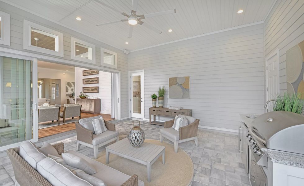 Furnished interior view inside a new home in Seven Pines, Jacksonville (Image 3).