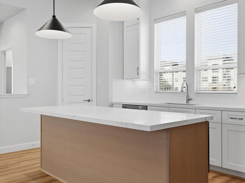 Furnished interior view inside a new home in , Houston (Image 10).