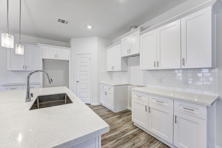 Furnished interior view inside a new home in Townsen Landing, Humble (Image 12). Furnished interior view inside a new home in Townsen Landing, Humble (Image 12).
