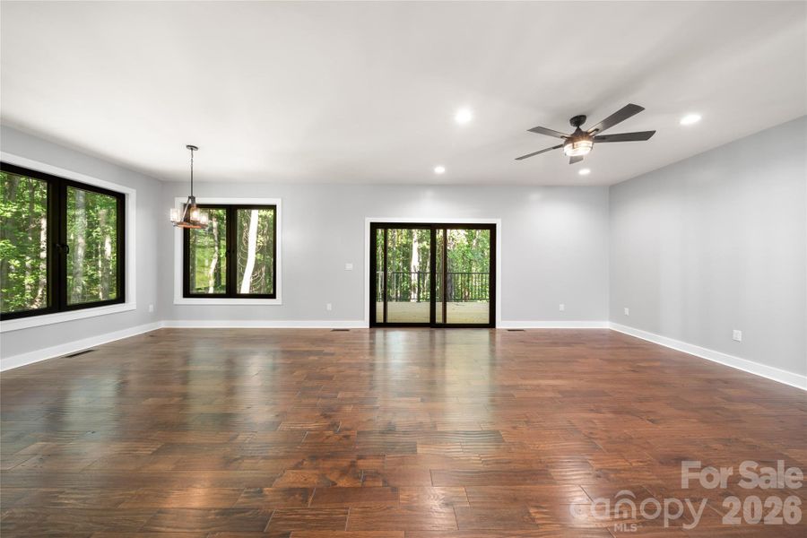 Spacious, unfurnished interior of a new home in , Candler (Image 37).