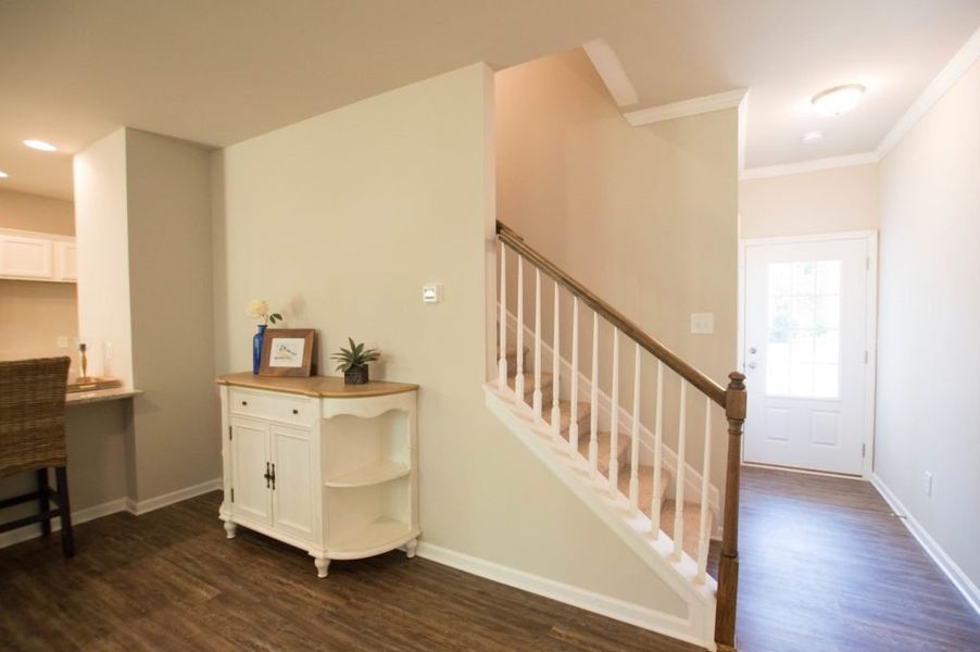Representative furnished interior of a home built from the Poplar by Piedmont Residential in The Reserve at Willow Oaks, Canton (Image 9).