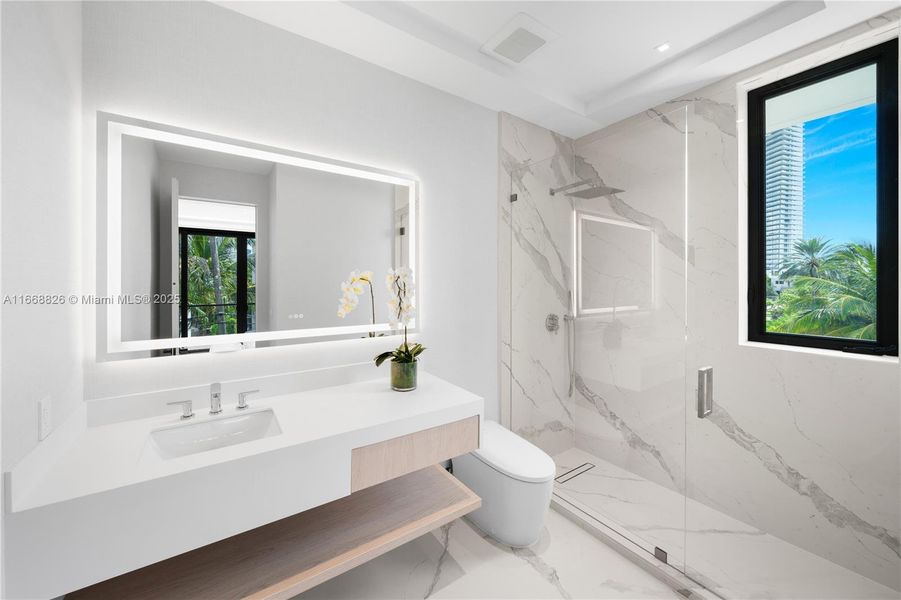 Furnished interior view inside a new home in , Sunny Isles Beach (Image 13).