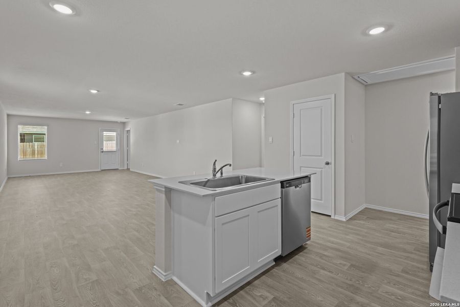 Furnished interior view inside a new home in Swenson Heights, Seguin (Image 10).