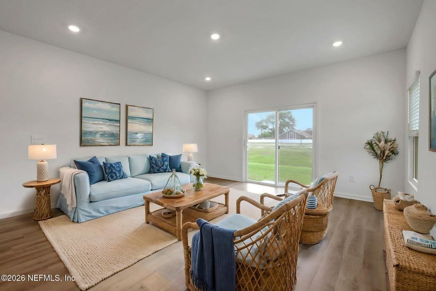 Furnished interior view inside a new home in , Jacksonville (Image 4).