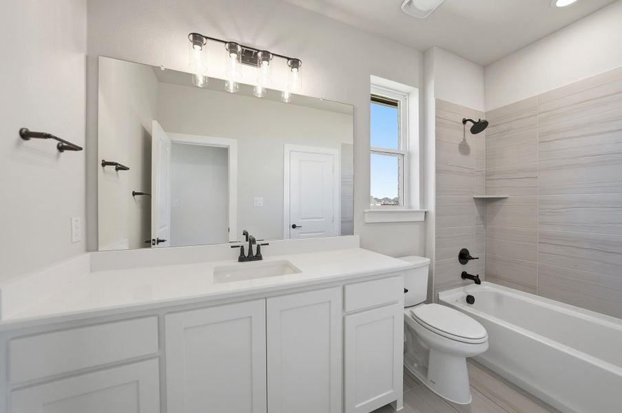 Furnished interior view inside a new home in Park Place - 80' Lots, Prosper (Image 10). Furnished interior view inside a new home in Park Place - 80' Lots, Prosper (Image 10).