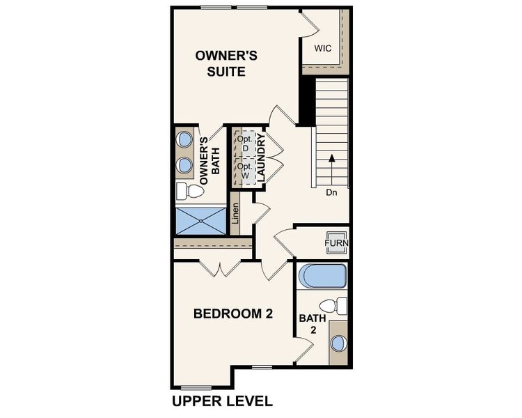 2D floor plan layout of this home in The Landings at Pecan Park, Jacksonville, FL (Image 3). 2D floor plan layout of this home in The Landings at Pecan Park, Jacksonville, FL (Image 3).