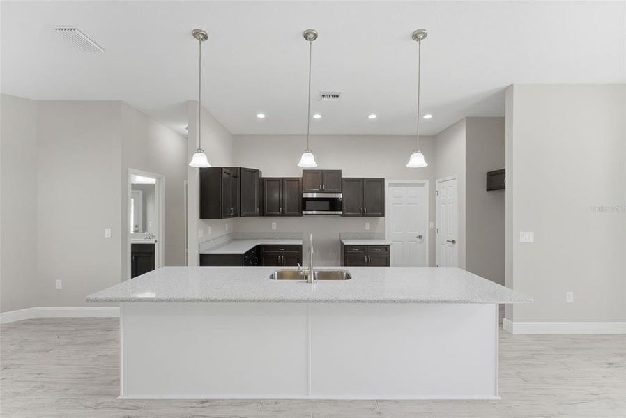 Furnished interior view inside a new home in , Citrus Springs (Image 7).