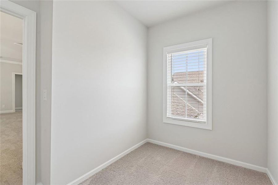 Spacious, unfurnished interior of a new home in Promenade at Sawnee Village, Cumming (Image 24). Spacious, unfurnished interior of a new home in Promenade at Sawnee Village, Cumming (Image 24).