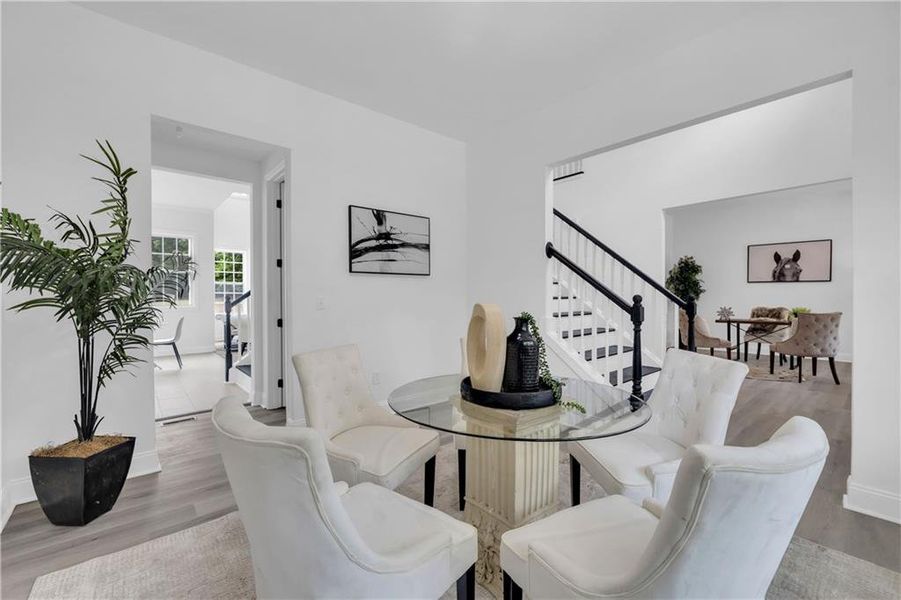 Furnished interior view inside a new home in , Douglasville (Image 4).