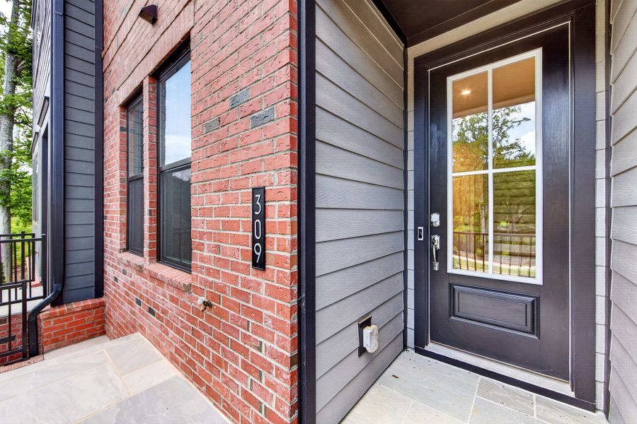 Exterior details and patio area of a home in Old Town Village, Waxhaw (Image 1). Exterior details and patio area of a home in Old Town Village, Waxhaw (Image 1).