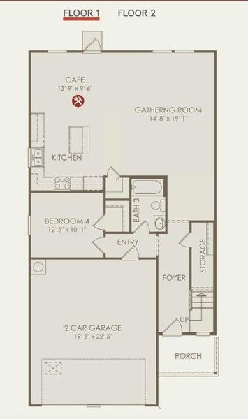 1st Floor plan