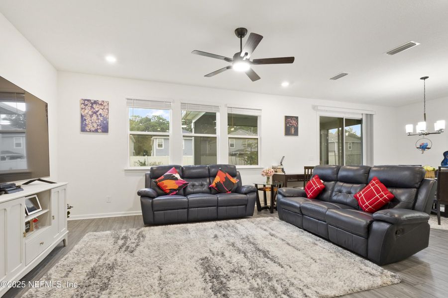 Furnished interior view inside a new home in , St. Johns (Image 9).