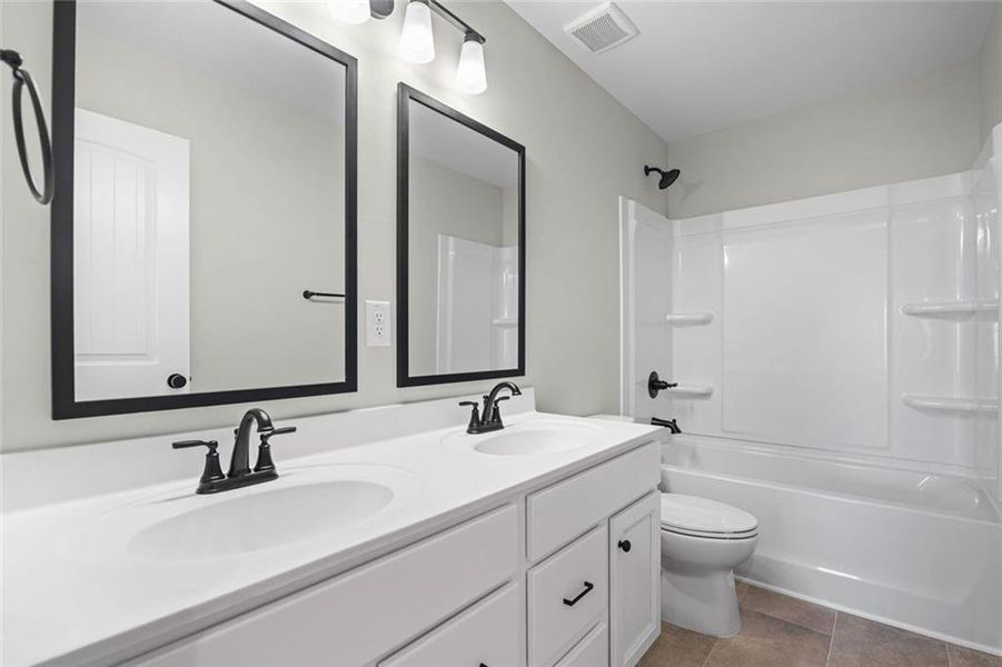 Furnished interior view inside a new home in Three Rivers, Rome (Image 9). Furnished interior view inside a new home in Three Rivers, Rome (Image 9).