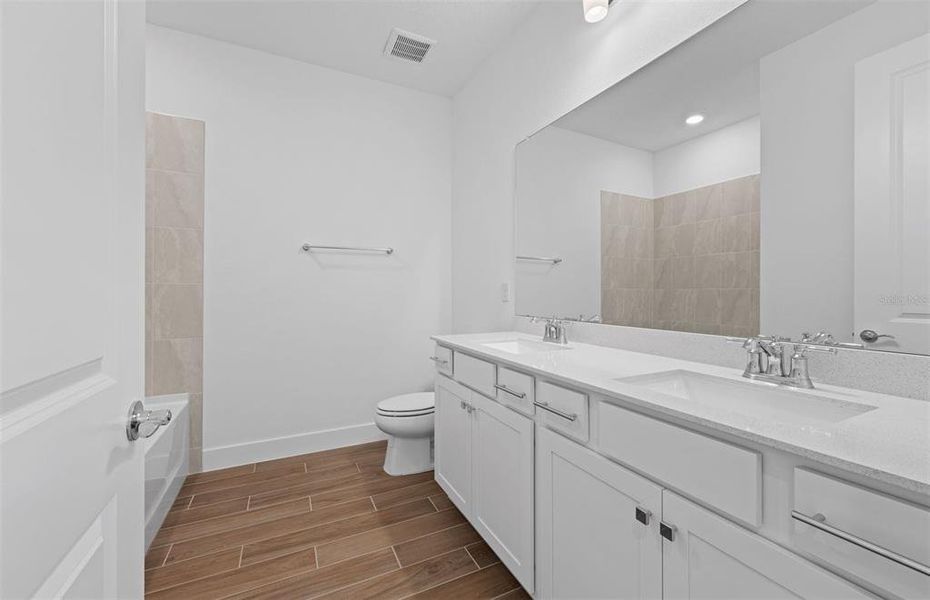 Furnished interior view inside a new home in Riverwood, Zephyrhills (Image 7).