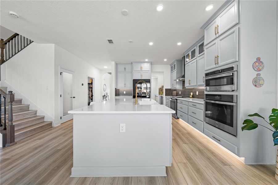 Furnished interior view inside a new home in Eden at Crossprairie, St. Cloud (Image 15).