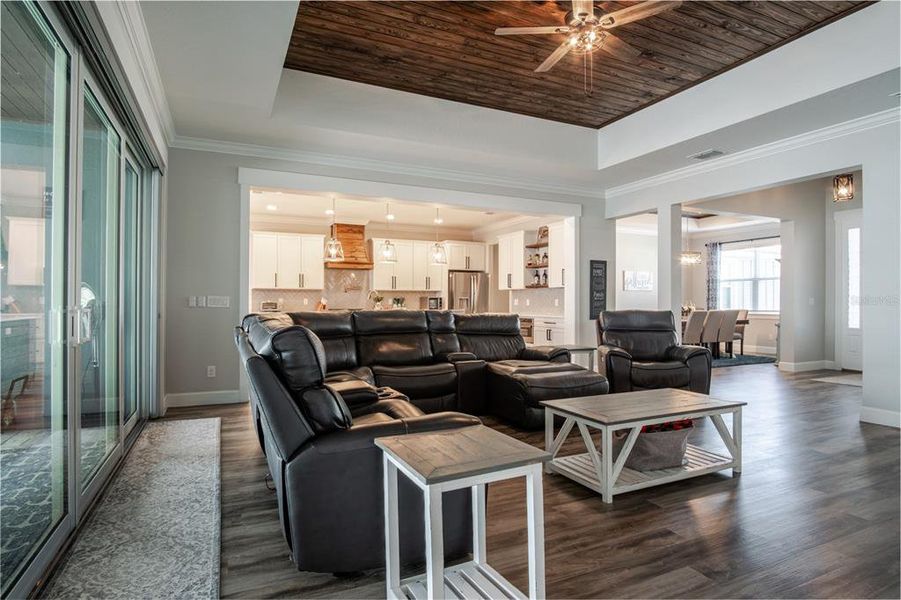 Furnished interior view inside a new home in , Auburndale (Image 32).