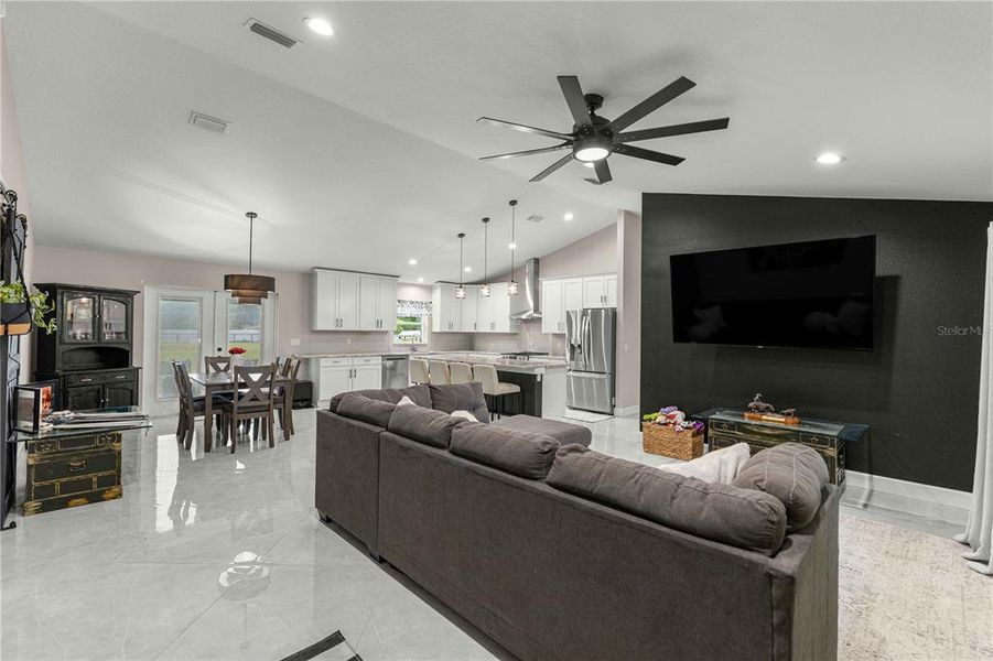 Furnished interior view inside a new home in , Ocala (Image 14). Furnished interior view inside a new home in , Ocala (Image 14).
