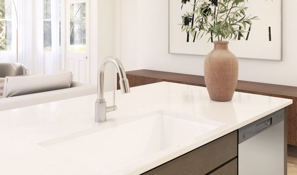 Undermount kitchen sink