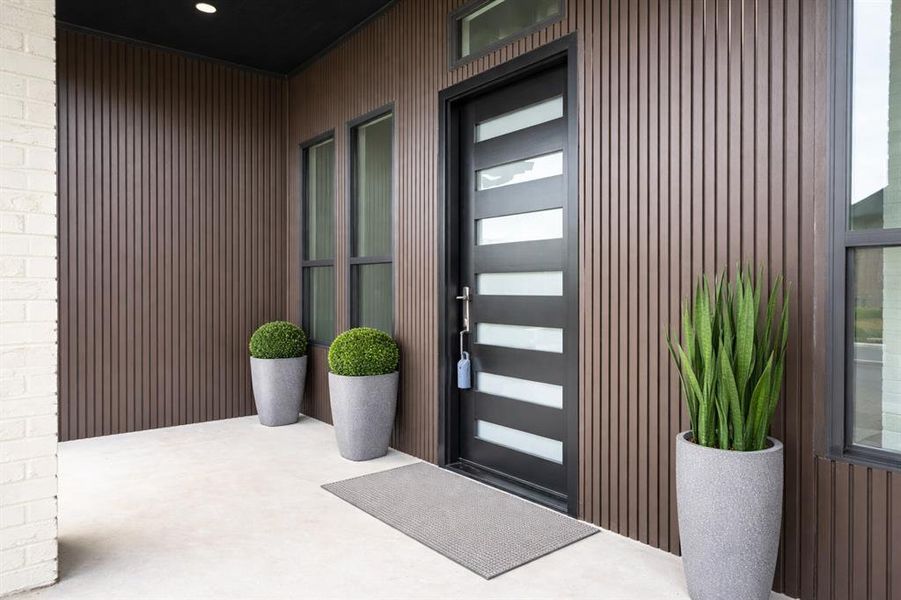 Exterior details and patio area of a home in , Pottsboro (Image 4).