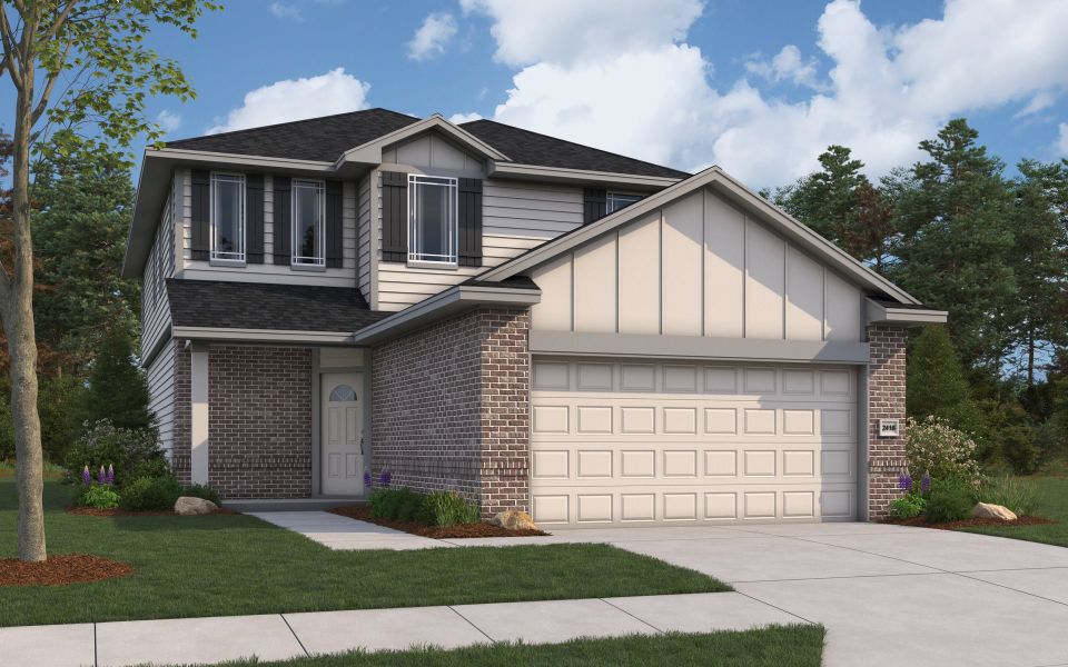 Rendering of floor plan. Colors and features may differ from shown representation. Rendering of floor plan. Colors and features may differ from shown representation.