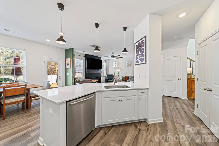Furnished interior view inside a new home in , Lancaster (Image 8).