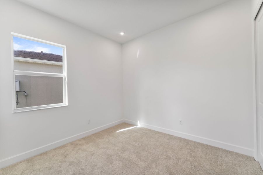 Representative unfurnished interior of a home built from the Rosewood by Mattamy Homes in Tradition, Port St. Lucie (Image 20).