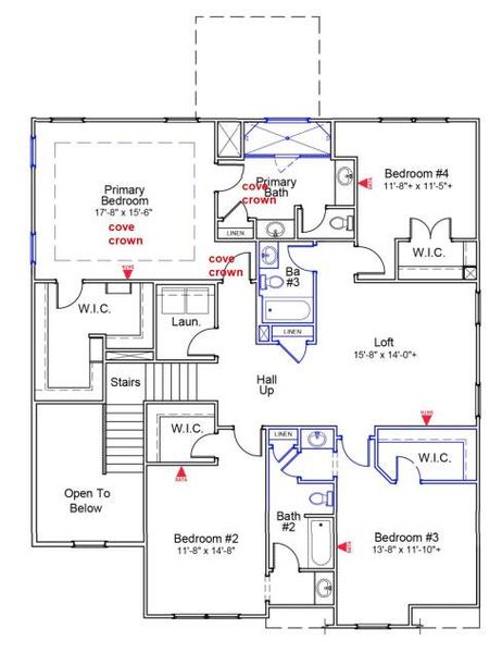 2D floor plan layout of this home in , Summerville, SC (Image 3).