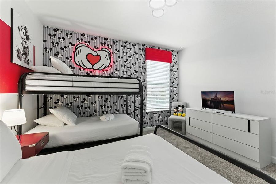 Furnished interior view inside a new home in , Davenport (Image 35).