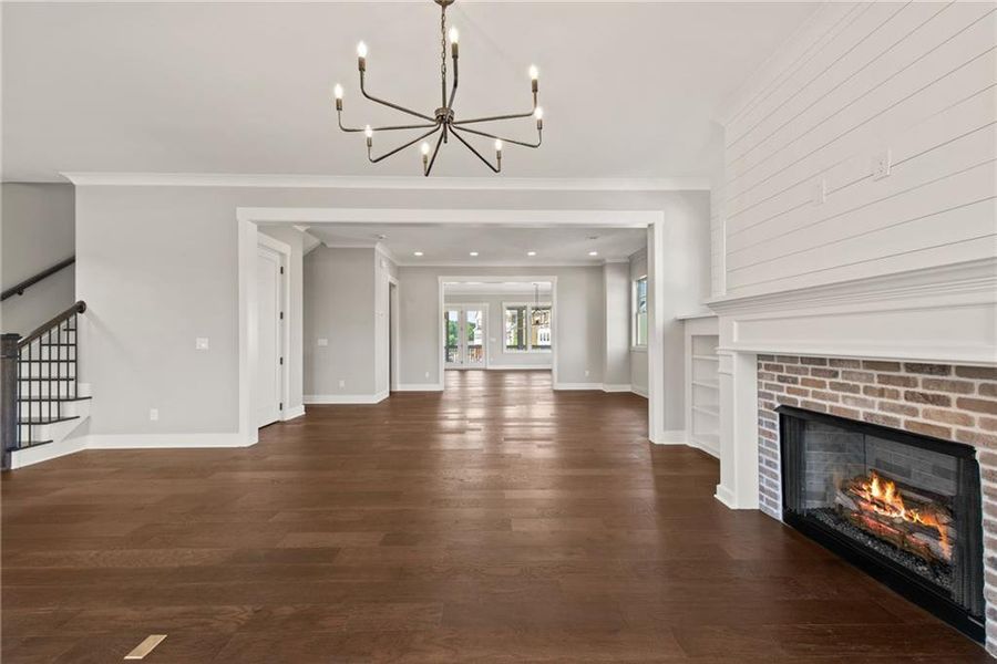 Spacious, unfurnished interior of a new home in , Woodstock (Image 18).