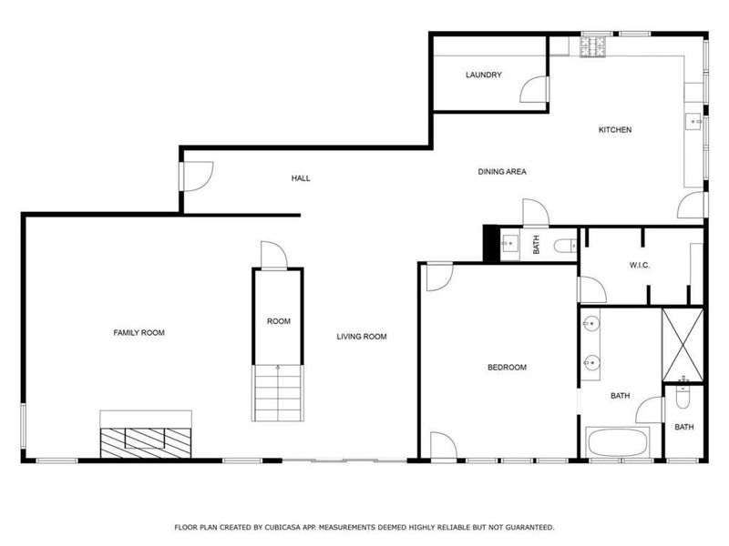 2D floor plan layout of this home in , Clayton, GA (Image 6).